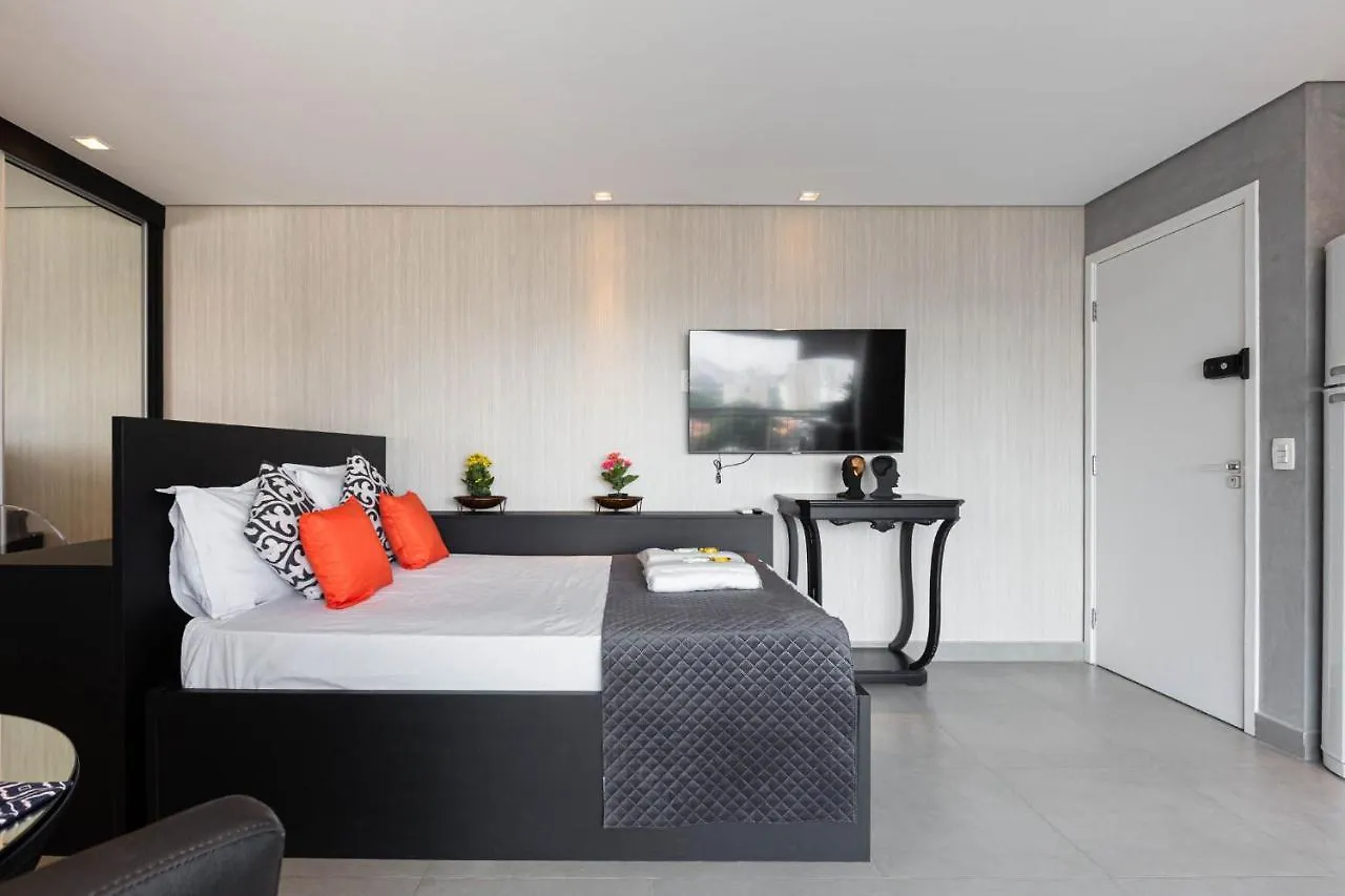 Easy Star - Espacoso Studio Ao Lado Do Aeroporto De Congonhas - Zy01G Sao Paulo Apartment