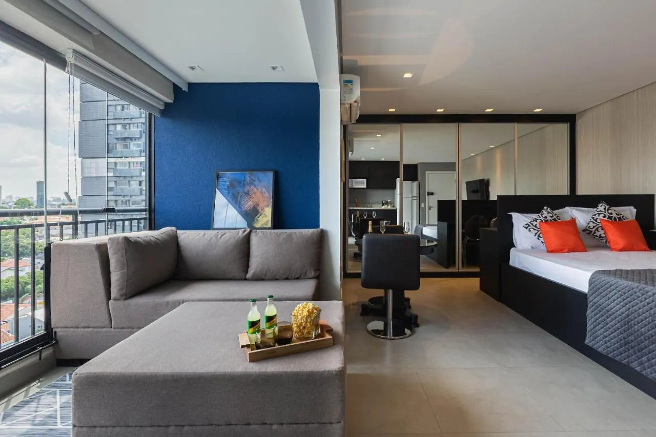 Easy Star - Espacoso Studio Ao Lado Do Aeroporto De Congonhas - Zy01G Sao Paulo Apartment